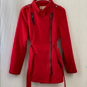 (SOLD) Michael Kors Red Winter/Raincoat